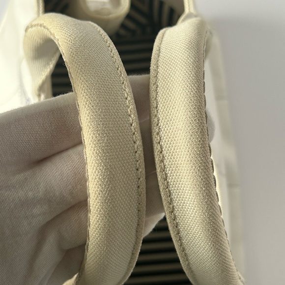 Authentic Prada Canapa Canvas Tote Bag - Comes with Authenticity Card - Picture 12 of 15